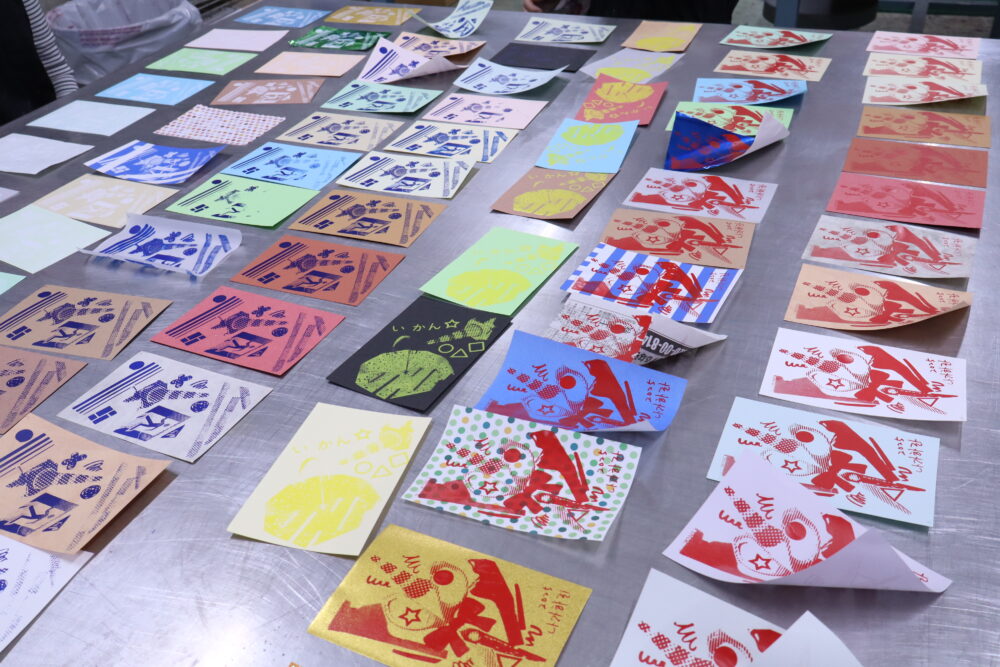 everyone シルクスクリーン 予約受付】シルクスクリーンアート / Wabi-Sabi Flower Arrangement